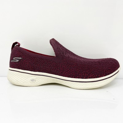 

Skechers Womens Go Walk 4 14918 Красная повседневная обувь Кроссовки Размер 5.5, Красный, Go Walk 4