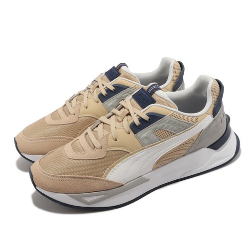 

Puma Mirage Sport Remix Granola Коричневый Белый Мужская повседневная обувь для образа жизни 381051-14, Mirage Sport Remix