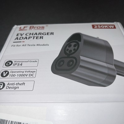 LF Bros CCS1 Charger Adapter For All Tesla. Used