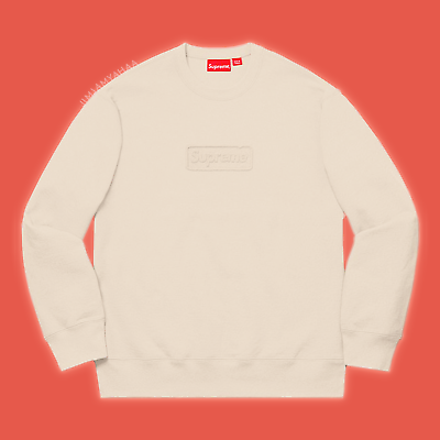 Supreme crewneck cheap natural