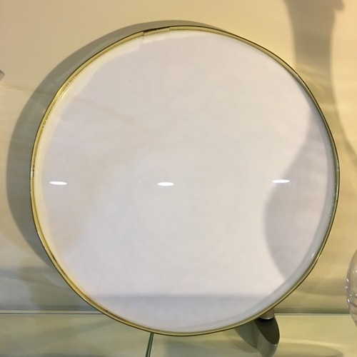 CUSTOM MADE VERSACE MEDUSA SIGNATURE GOLD WHITE COMBINATION STORE DISPLAY SIGN