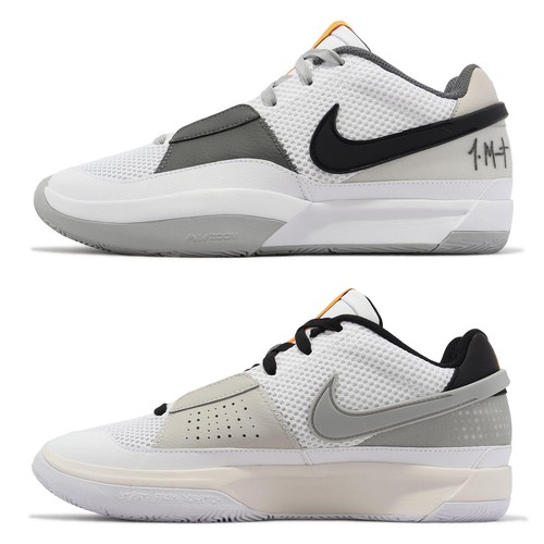 

Nike JA 1 EP Morant Light Smoke Grey Мужские баскетбольные кроссовки DR8786-100, Серый, Ja 1 Ep