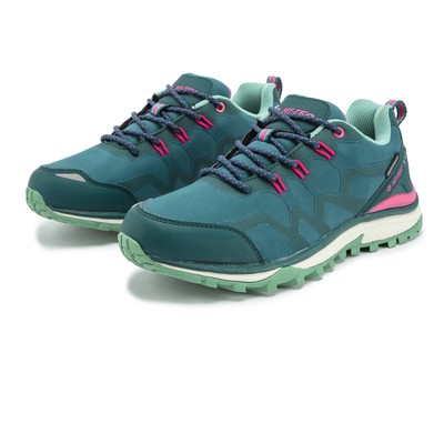 HI-TEC HI-TEC WOMENS STINGER WATERPROOF WALKING SHOES BLUE SPORTS OUTDOORS BREATHABLE