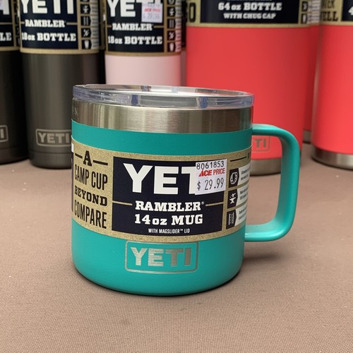 【新品未使用】YETI Rambler 14oz Mug seafoam Rambler® 26 oz (769 ml) Bottle – YETI EUROPE