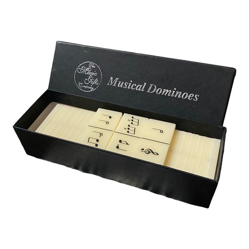The Music Gifts Company Musical Dominoes Game 28 Music Note Pieces