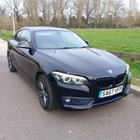 2017 BMW 2 Series 218i Sport 2dr [Nav] COUPE Petrol Manual