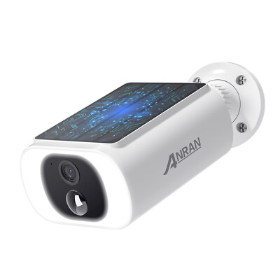 ANRAN Solar KAMERA FUNK WLAN WIFI IP NETZWERK Camera Outdoor ÜBERWACHUNGSKAMER