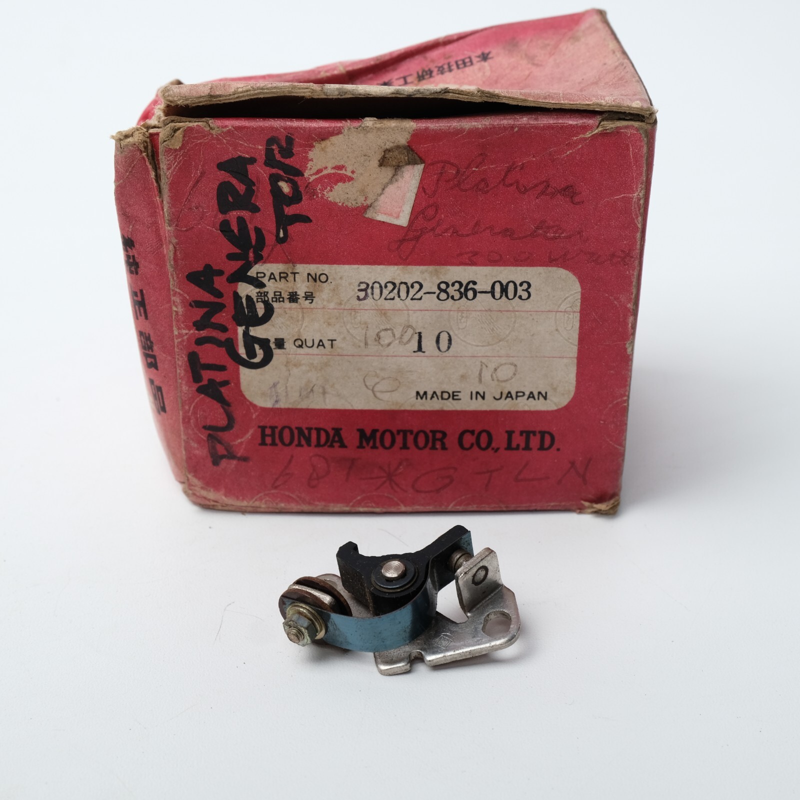 OEM Honda E300 E 300 ED250 Contact Breaker Point Nos Genuine