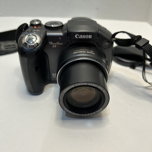 Canon PowerShot S3 IS Digital Camera 6.0 Mega Pixels With