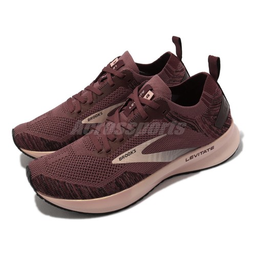 

Brooks Levitate 4 Фиолетово-розовая женская спортивная обувь для шоссейного бега 1203351B-671, Фиолетовый, Levitate 4
