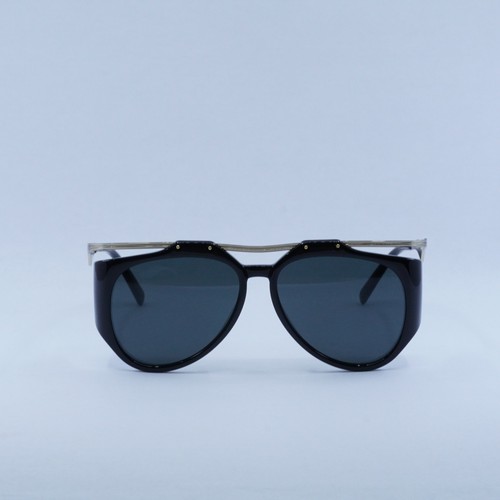 Pre-owned Saint Laurent Slm137 Amelia 001 Gold/black/black 55-14-135 Sunglasses Aut...