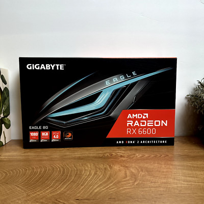 GIGABYTE Radeon RX 6600 EAGLE 8GB GDDR6 Graphics Card *Sealed