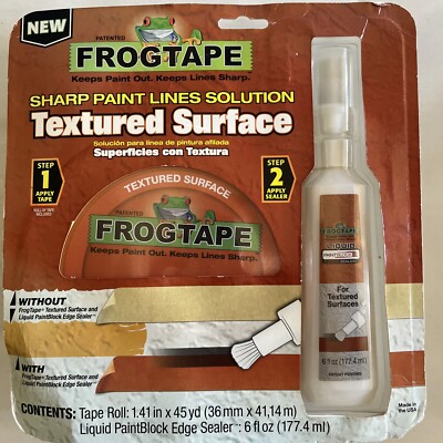 Frog Tape Textured Surface Kit With Sharp Line Solution