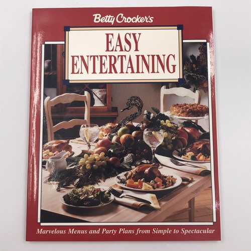 洋書 Betty Crocker Easy Entertaining Betty Crocker's Easy Entertaining 1992 Paperback Recipe Cook