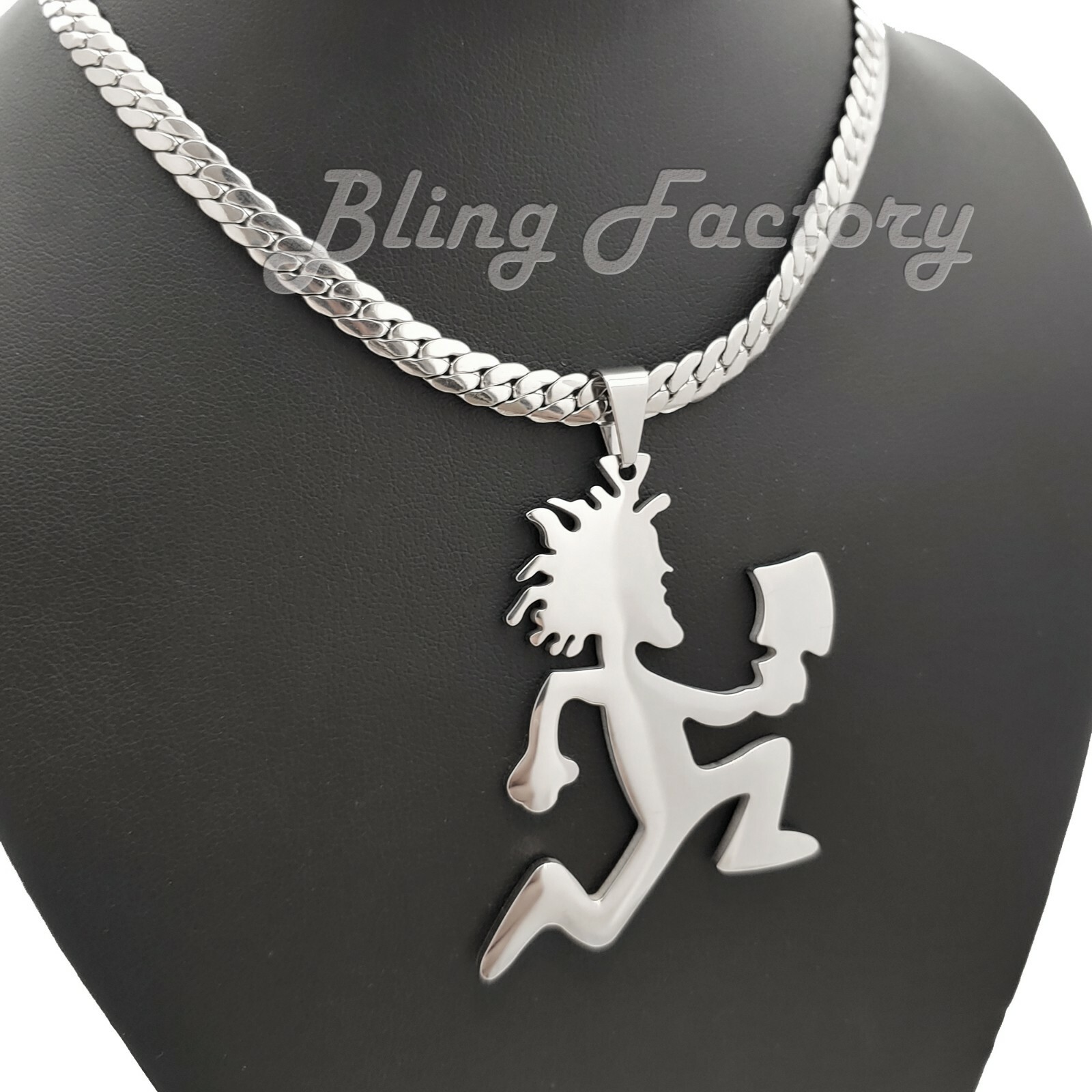 Collana A Catena Da Uomo - Catena Cubana Nera 6 Mm - Collana A Catena - Foto 9