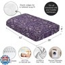 Sweet Jojo Designs Fitted Baby Crib Sheets (Purple Wildflower Vintage Floral) for Girls, Infant Nursery, Toddler Room - Standard Size (Boho, Paisley, Bohemian, Cottagecore, Farmhouse, Flower Garden)