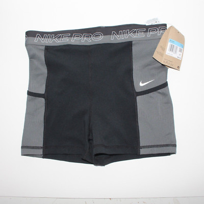 Women s Nike Pro High-Waisted 3'' Training Shorts with Pockets Size Medium