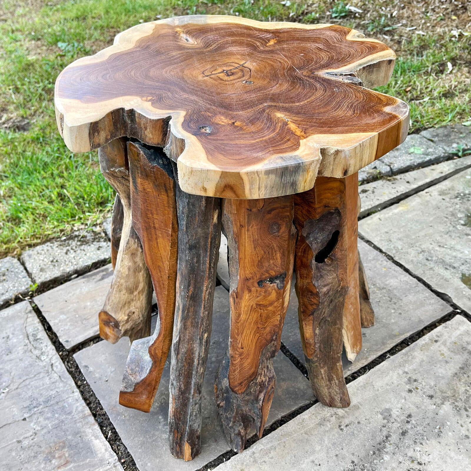 Driftwood Root Drinks Table Side End Furniture Rustic Driftwood Root Drinks Table Side End Furniture Rustic