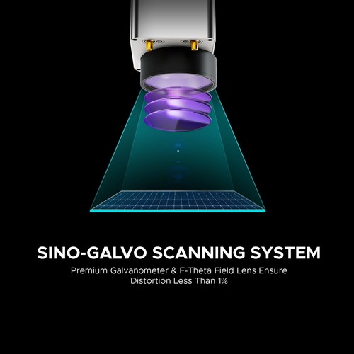 Preenex 30W JPT MOPA Fiber Laser Marker Marking Engraving Machine with 6.9x6.9