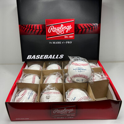 One Dozen Official Minor League Baseballs NIB Sealed