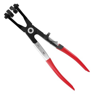 210mm Angled Jaw Hose Clamp Pliers Steel with Locking Mechanism 65mm Opening