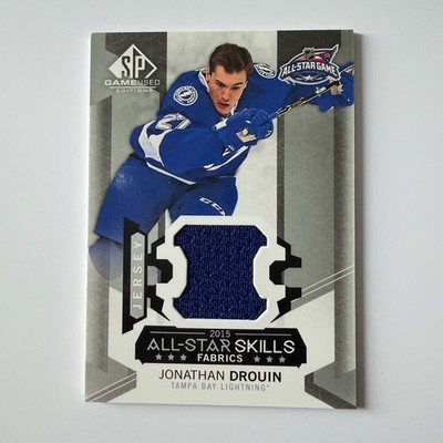 2015 Upper Deck SP Game-Used #AS-9 Jonathan Drouin All-Star Skills Fabrics