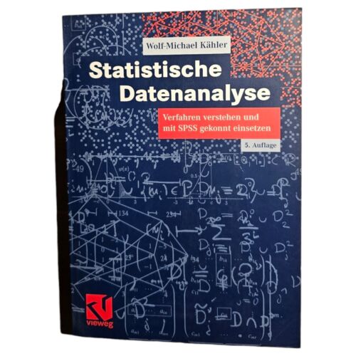 Lehrbuch Statistische Datenanalyse Wolf-Michael Khler Vieweg 5. Auflage
