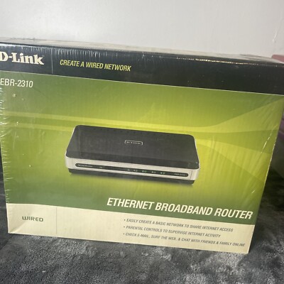 D-Link EBR-2310 4-Port 10/100 Wired Router