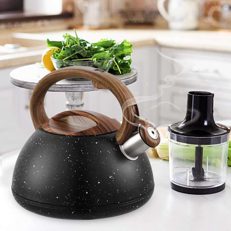 Whistling Tea Pot Hot Water Maker Whistling Kettle Stainless Steel Tea Kettles