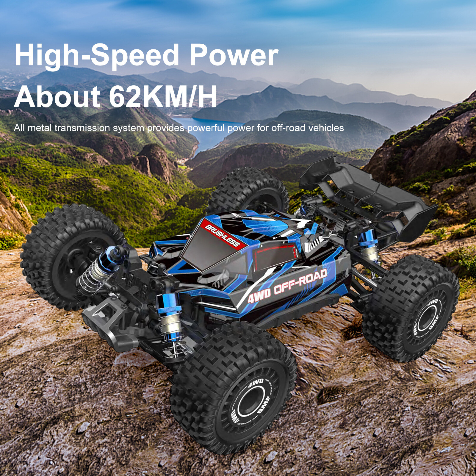 High Speed Rc Off-road Vehicle (1 Battery)