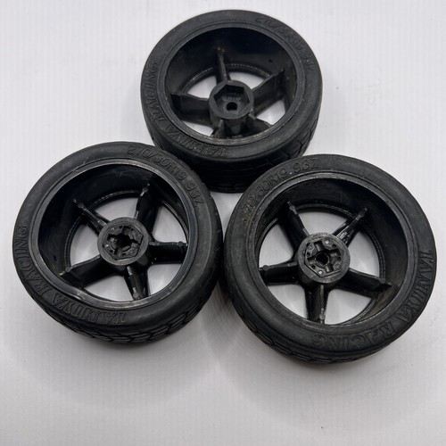Tamiya Nismo Rc Car Wheels 1/10 Touring Car On-Road Tires 12mm Hex Wheels
