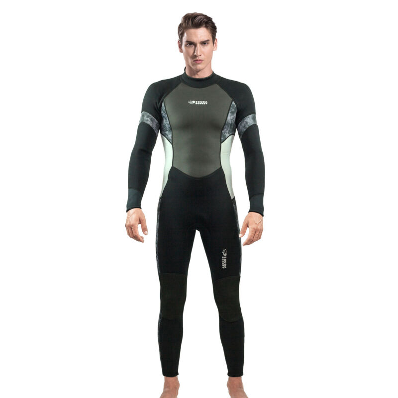 Top Quality Wetsuits for Men Fullbody 3mm Neoprene Wetsuit with Shark Skin Chest