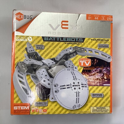 New HexBug VEX Robotics Battlebots Construct STEM Starter Construct Kit Warhead