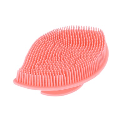 Bath Brush Leaves Back Scrubber for Bathroom for Shower 5.16''x3.54''x2.01'' 1 Pc