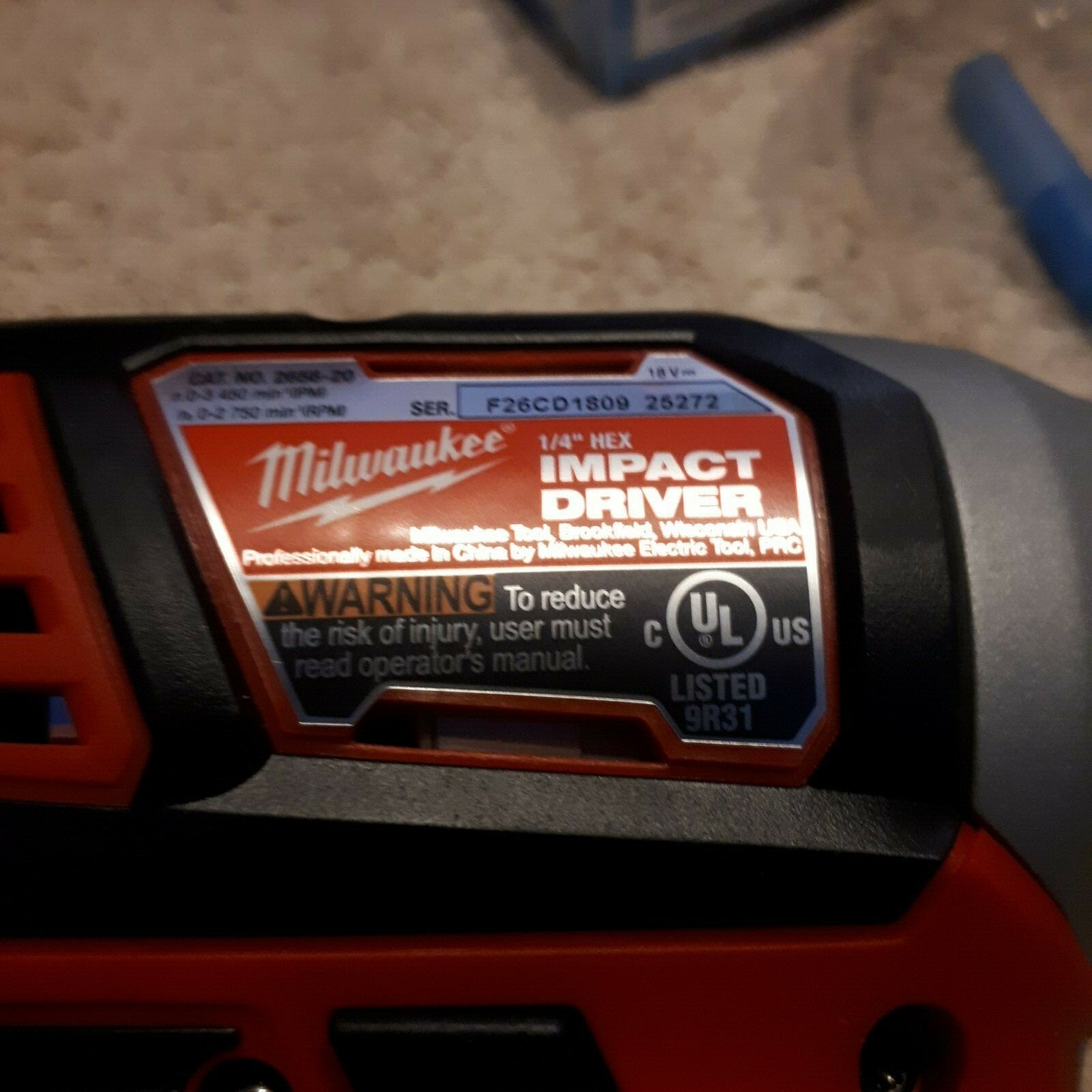 Milwaukee M18 18V Cordless 2 Tool Combo Kit - 279922CX