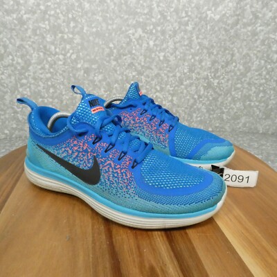 nike lunarlon running shoes womens 75 blue purple 225879721219
