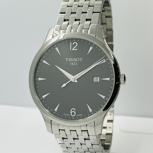 Tissot Men's Tradition Stainless Steel Silver Gray Dial 42mm Tissot Men's Tradition Stainless Steel Silver Gray Dial 42mm