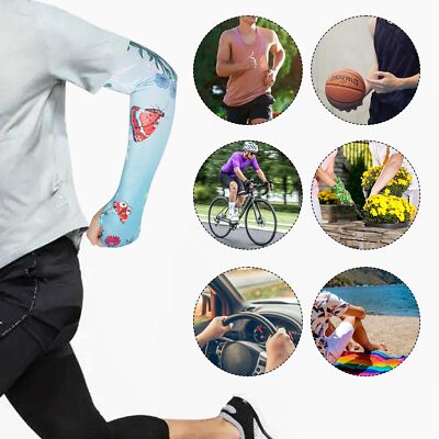 Farmers Defense Gardening Sleeves for Women Thorn Proof Arm Cooling Sun Protect