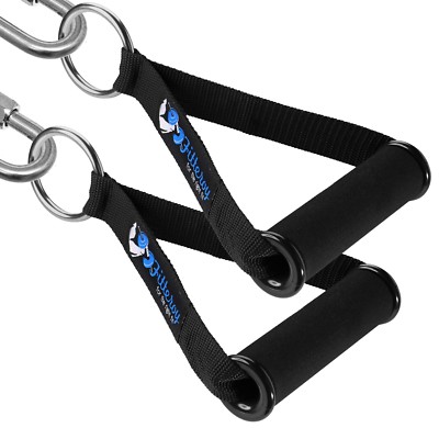 Fitteroy Heavy Duty Cable Machine Attachment Exercise Handles for Gym & Home Gym