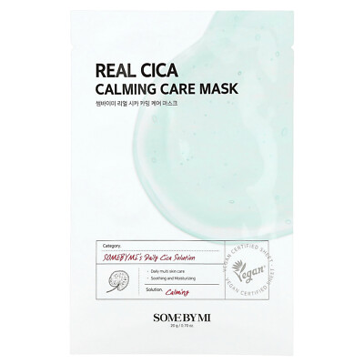 Real Cica, Calming Care Beauty Mask, 1 Sheet, 0.70 oz (20 g)