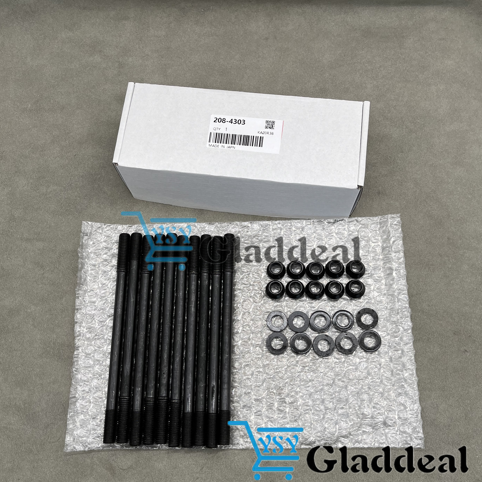 ぶいてっく Head Stud Kit For Honda Acura GSR VTEC DOHC B18C1/5 B20VTEC