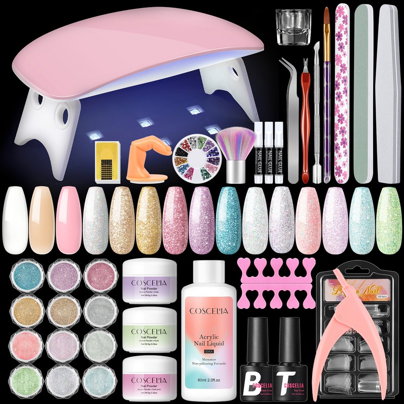 Acryl Nagel Kit Acryl Pulver FlÃ¼Ssigkeit Monomer Set ManikÃ¼Re Kit FÃ¼R Extsnsion