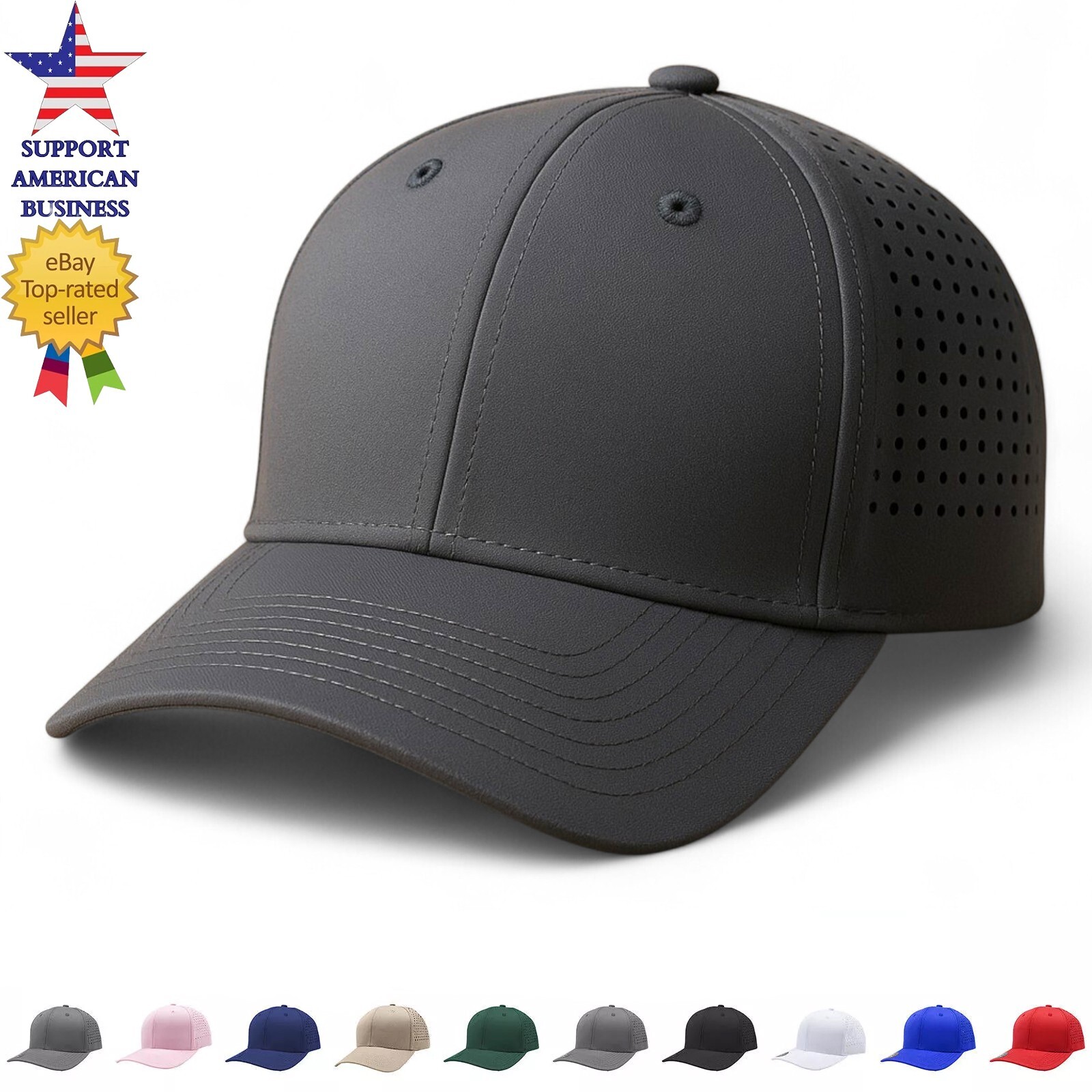 帽子 BEEDEN MESH CAP Trucker Laser Cut Mesh Hat Solid Mens Baseball Cap Snapback