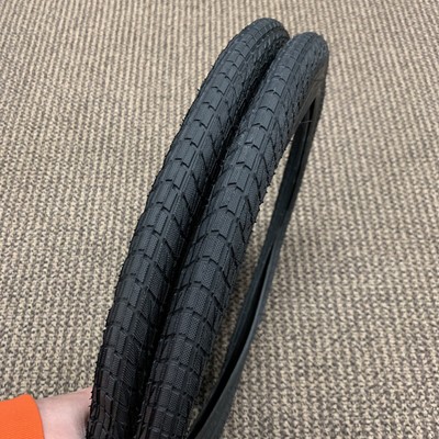 BICYCLE TIRES 20 X 1.95 BLACK WALL FITS OLD SCHOOL BMX GT MONGOOSE SCHWINN OTHER