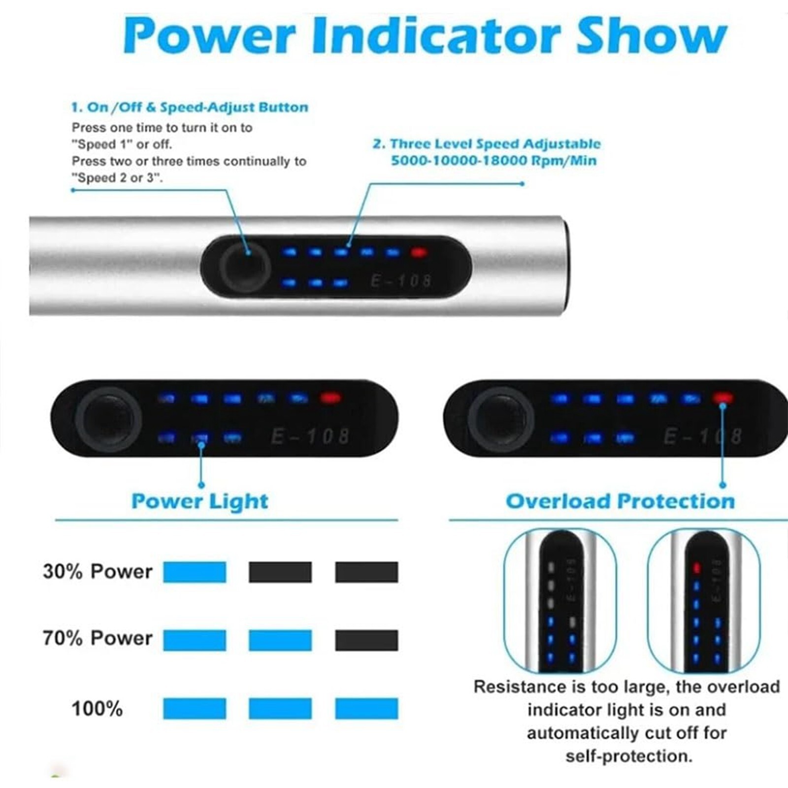 Customizer Engraving Pen by Resparked Ultimate Cordless Portable Tool Pen Kit US