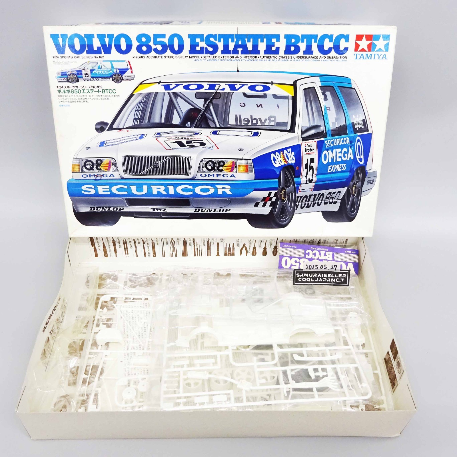 TAMIYA ボルボ 850 エステート BTCC 1/24 スケール Tamiya 1⁄24