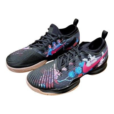 Nike Air Zoom Ultra React HC PRM Tennis Shoes Floral Mens 8.5 / W 10 923118-001