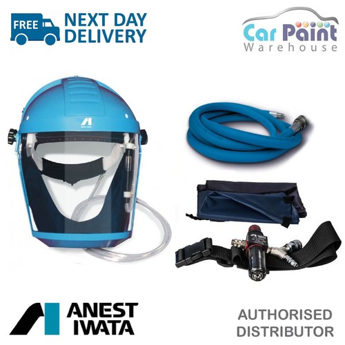 Anest Iwata Full Face Air Fed Paint Mask NEW! 2020 PPE 2k Compliant