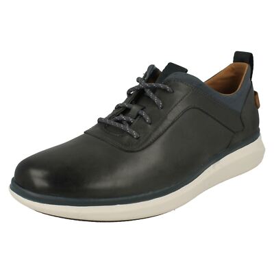 MENS UNSTRUCTURED CLARKS CASUAL LACE UP SHOES UN GLOBE VIBE