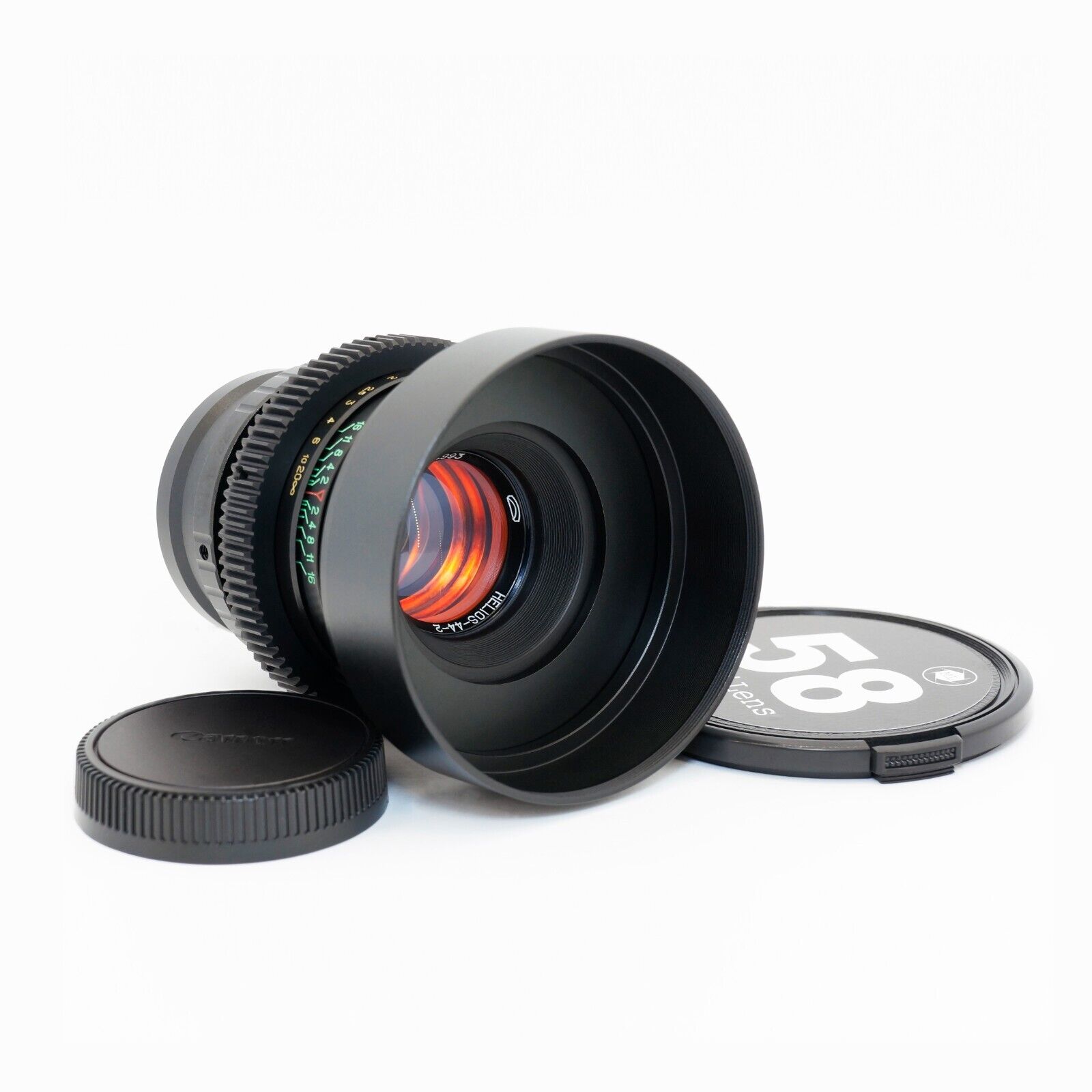 ⭐Canon EF-M⭐ Helios 44-2⭐58mm F2 Amber Anamorphic Flare ⭐Canon EF-M⭐ Helios 44-2⭐58mm F2 Amber Anamorphic Flare